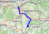 Trasa z dnia 2019-08-01 19:26 - mapa trasy gps - rower szosowy