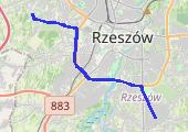 Trasa z dnia 2019-08-03 17:47 - mapa trasy gps - rower trekkingowy