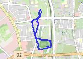 Trasa z dnia 2019-08-04 11:01 - mapa trasy gps - marsz