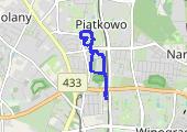 Trasa z dnia 2019-08-05 16:01 - mapa trasy gps - rower trekkingowy