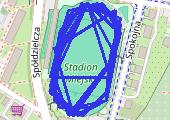 Trasa z dnia 2019-08-05 19:30 - mapa trasy gps - bieganie