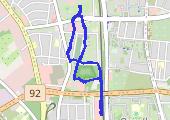 Trasa z dnia 2019-08-06 18:28 - mapa trasy gps - marsz