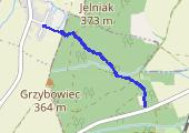 Trasa z dnia 2019-08-08 20:31 - mapa trasy gps - rower trekkingowy