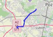 Trasa z dnia 2019-08-09 22:39 - mapa trasy gps - rower trekkingowy