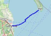 Trasa z dnia 2019-08-09 14:56 - mapa trasy gps - łódź
