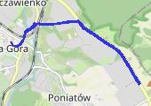 Trasa z dnia 2019-08-10 20:57 - mapa trasy gps - bieganie
