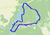 Wycieczka wokół Kęszycy Leśnej - mapa trasy gps - marsz
