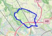 Trasa z dnia 2019-08-11 17:29 - mapa trasy gps - rower górski