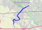 Trasa z dnia 2019-08-12 14:31 - mapa trasy gps - rower trekkingowy