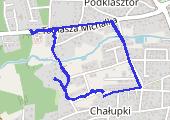 Trasa z dnia 2019-08-10 19:07 - mapa trasy gps - spacer