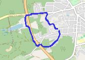 Trasa z dnia 2019-08-14 20:05 - mapa trasy gps - spacer