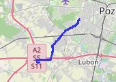 Trasa z dnia 2019-08-16 14:26 - mapa trasy gps - rower trekkingowy