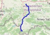 Trasa z dnia 2019-08-17 17:16 - mapa trasy gps - samochód