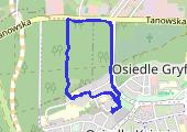 Trasa z dnia 2013-07-26 20:32 - mapa trasy gps - bieganie