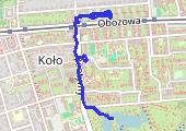 Trasa z dnia 2019-08-17 23:25 - mapa trasy gps - spacer