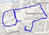 Trasa z dnia 2019-08-22 20:03 - mapa trasy gps - spacer