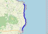 Bornholm - Nexo 2019-08-23 15:38 - mapa trasy gps - rower górski