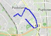 Trasa z dnia 2019-08-23 18:50 - mapa trasy gps - samochód