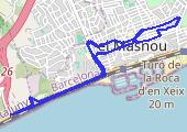 Nieudana Ikea, D AIB WM 71 2019-08-07 19:13 - mapa trasy gps - samochód