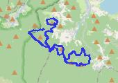 Trasa z dnia 2019-08-24 13:33 - mapa trasy gps - rower górski