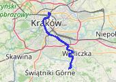 Trasa z dnia 2019-08-24 20:02 - mapa trasy gps - samochód