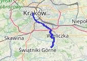 Trasa z dnia 2019-08-25 07:43 - mapa trasy gps - samochód