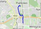Trasa z dnia 2019-08-25 10:39 - mapa trasy gps - marsz