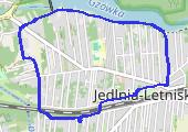 Trasa z dnia 2019-08-25 18:57 - mapa trasy gps - rower górski