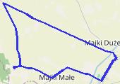 Rowerowo 21 - mapa trasy gps - rower trekkingowy
