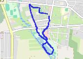 Trasa z dnia 2013-07-27 13:23 - mapa trasy gps - marsz