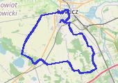 Trasa z dnia 2019-08-27 19:53 - mapa trasy gps - rower szosowy