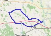 Trasa z dnia 2019-08-30 20:37 - mapa trasy gps - rower górski