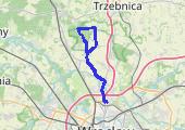 Trasa z dnia 2019-09-01 17:06 - mapa trasy gps - rower górski