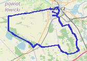 Trasa z dnia 2019-09-01 19:34 - mapa trasy gps - rower szosowy