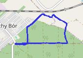 Suchy Bór - spacer - mapa trasy gps - spacer