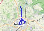 Trasa z dnia 2019-09-08 20:32 - mapa trasy gps - rower górski