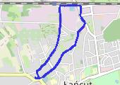 Trasa z dnia 2019-09-09 20:17 - mapa trasy gps - bieganie
