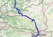 dzien_trzeci - mapa trasy gps - rower trekkingowy