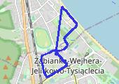 Trasa z dnia 2019-09-09 21:35 - mapa trasy gps - bieganie
