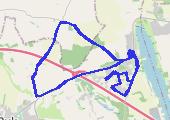 Trasa z dnia 2019-09-11 19:28 - mapa trasy gps - rower górski