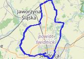 Trasa z dnia 2019-09-11 19:34 - mapa trasy gps - rower trekkingowy