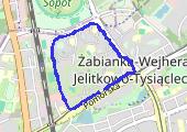 Trasa z dnia 2019-09-12 00:11 - mapa trasy gps - bieganie
