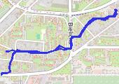 Trasa z dnia 2012-05-21 19:12 - mapa trasy gps - marsz