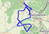 Trasa z dnia 2019-09-18 16:56 - mapa trasy gps - rower szosowy