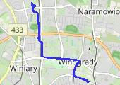 Trasa z dnia 2019-09-21 12:33 - mapa trasy gps - rower trekkingowy