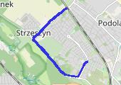 Trasa z dnia 2019-09-22 18:29 - mapa trasy gps - nordic walking