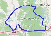 Trasa z dnia 2019-09-22 20:15 - mapa trasy gps - rower górski
