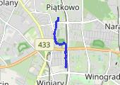 Trasa z dnia 2019-09-23 18:24 - mapa trasy gps - marsz