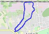 Trasa z dnia 2019-09-23 20:31 - mapa trasy gps - bieganie