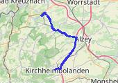 Trasa z dnia 2019-09-19 10:04 - mapa trasy gps - samochód